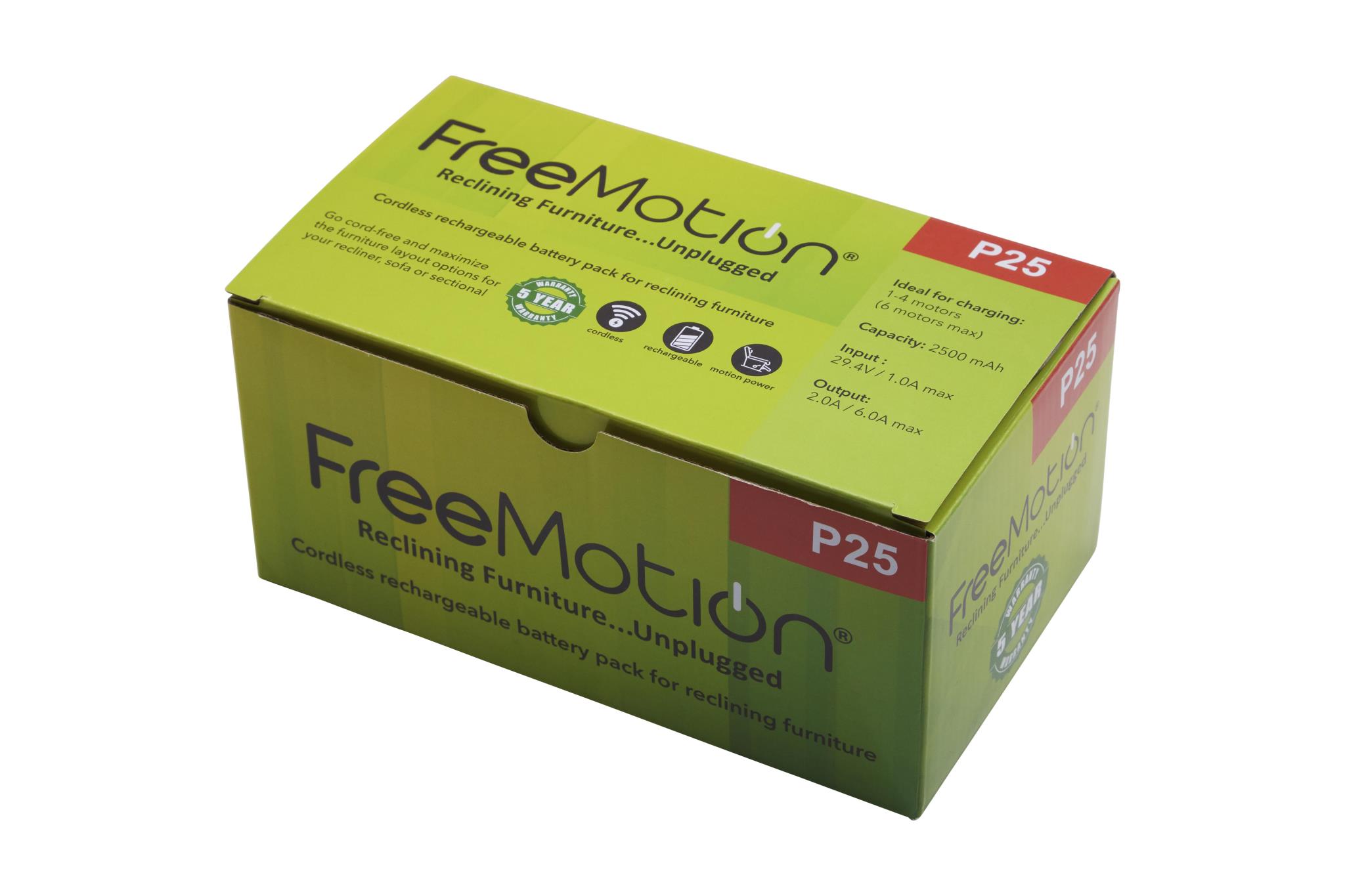 Freemotion 2500 mAh Battery image 1